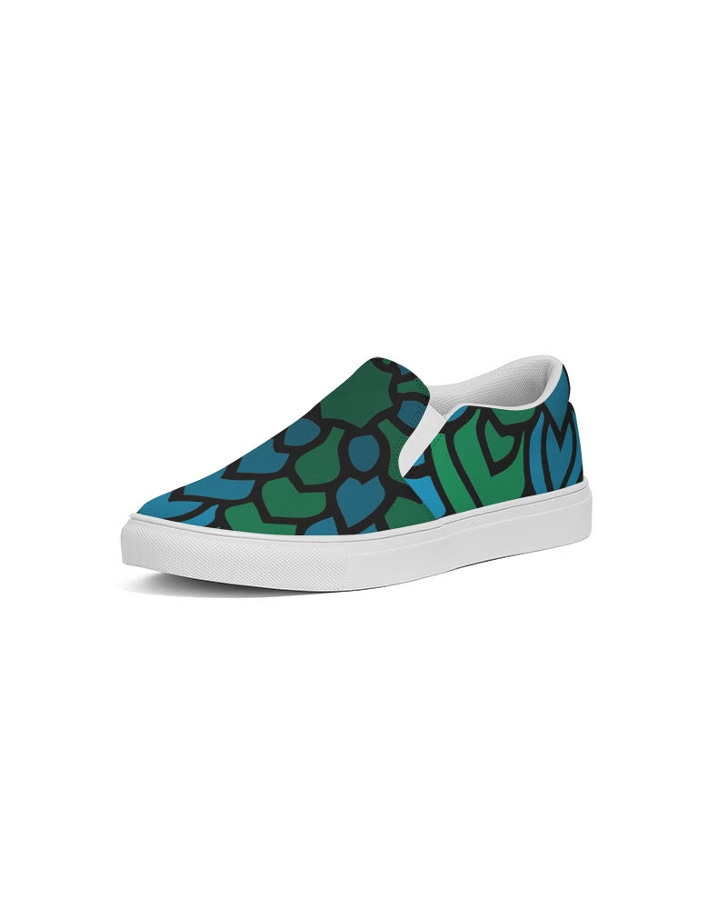 Save the Turtles! Women's Slip-On Canvas Shoe - UpString Apparel