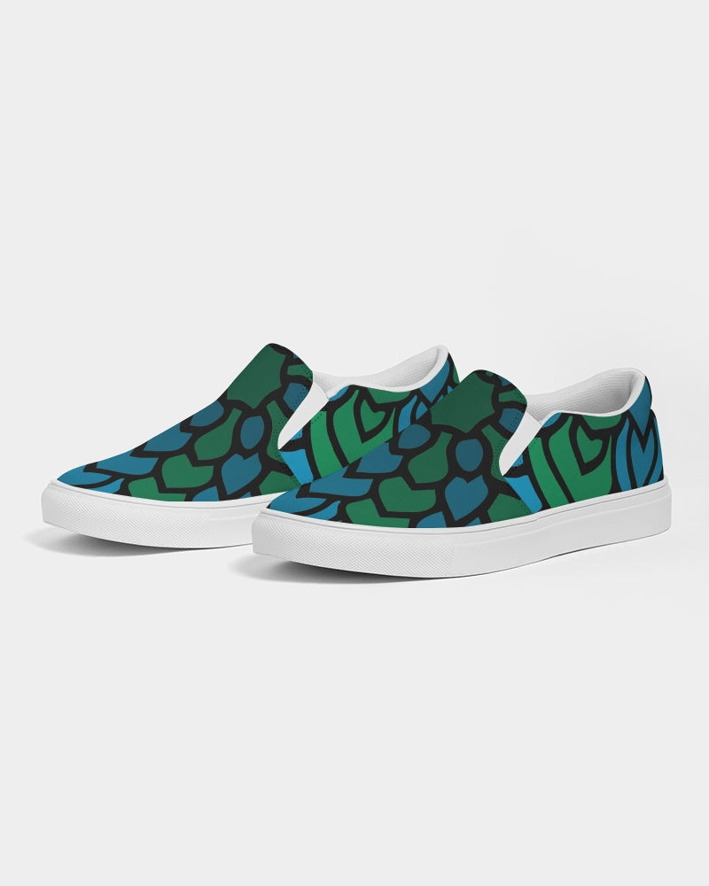 Save the Turtles! Men's Slip-On Canvas Shoe - UpString Apparel